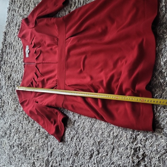 Badgley Mischka Red mini dress Size 8 - Picture 6 of 7